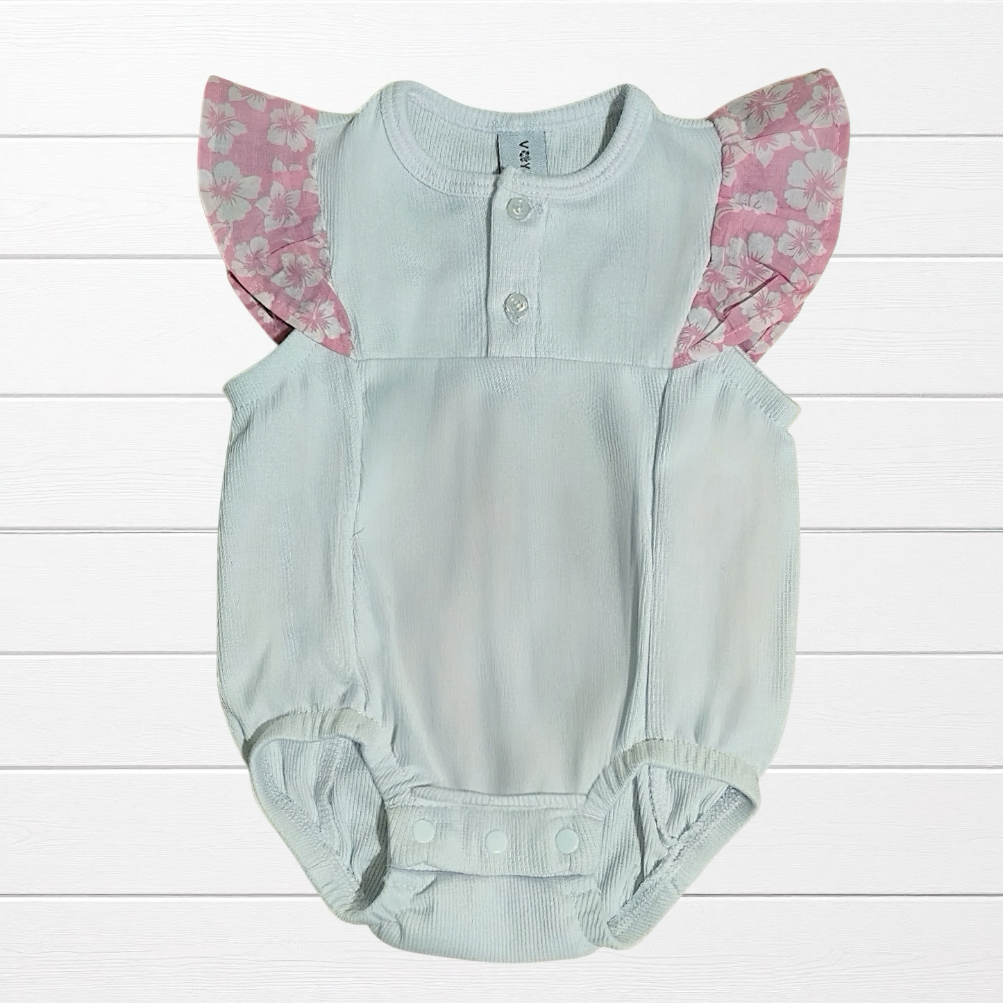 Body fille tropical – 0/6 mois