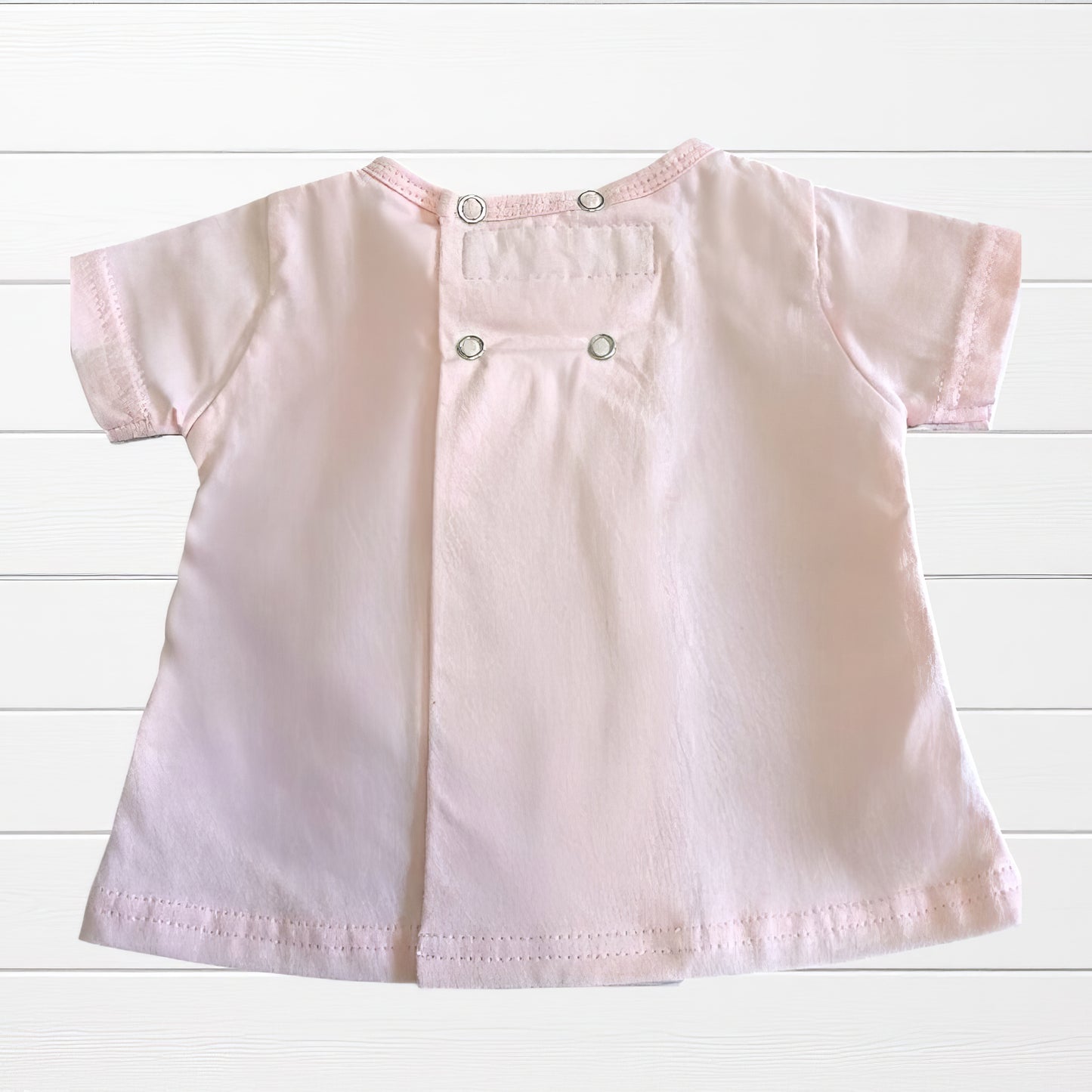 Haut bébé fille imprimé hibiscus – 3 à 12 mois