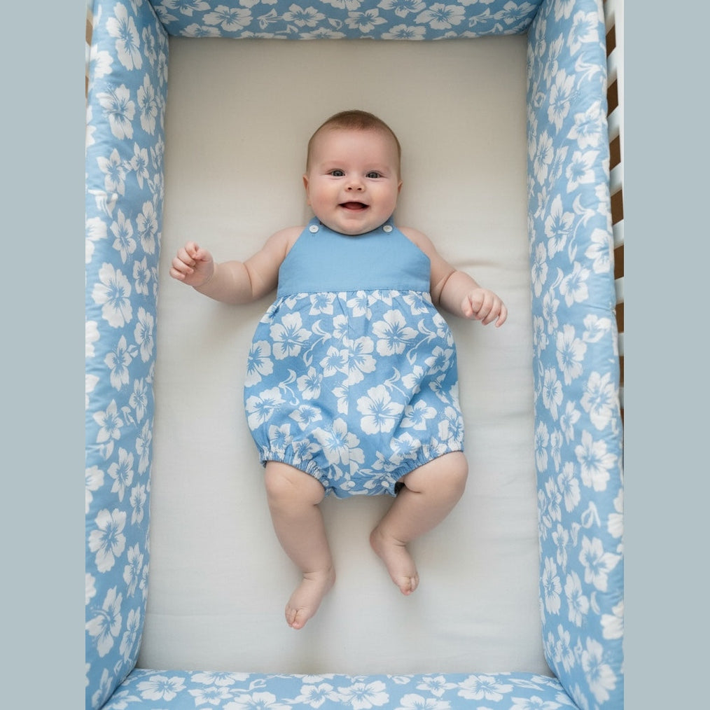 Photo du produit : Barboteuse bébé hibiscus