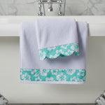 Photo du produit : Draps de bain à vague hibiscus