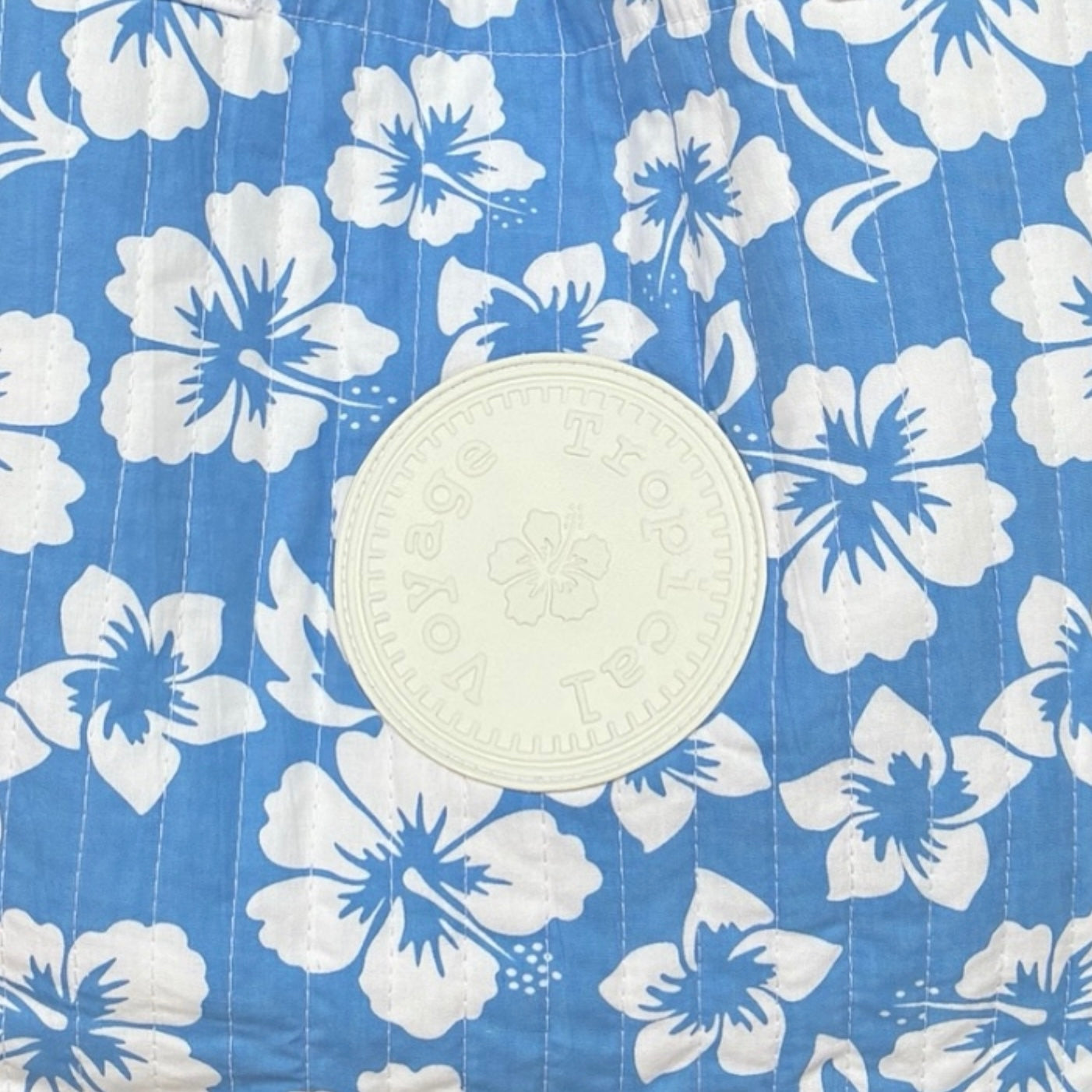 Sac Matelassé Voyage Tropical