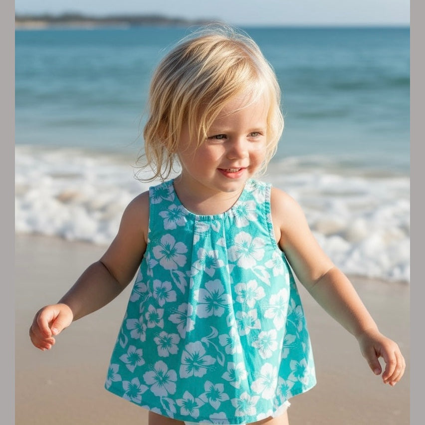 Photo du produit : Petit haut hibiscus fillette