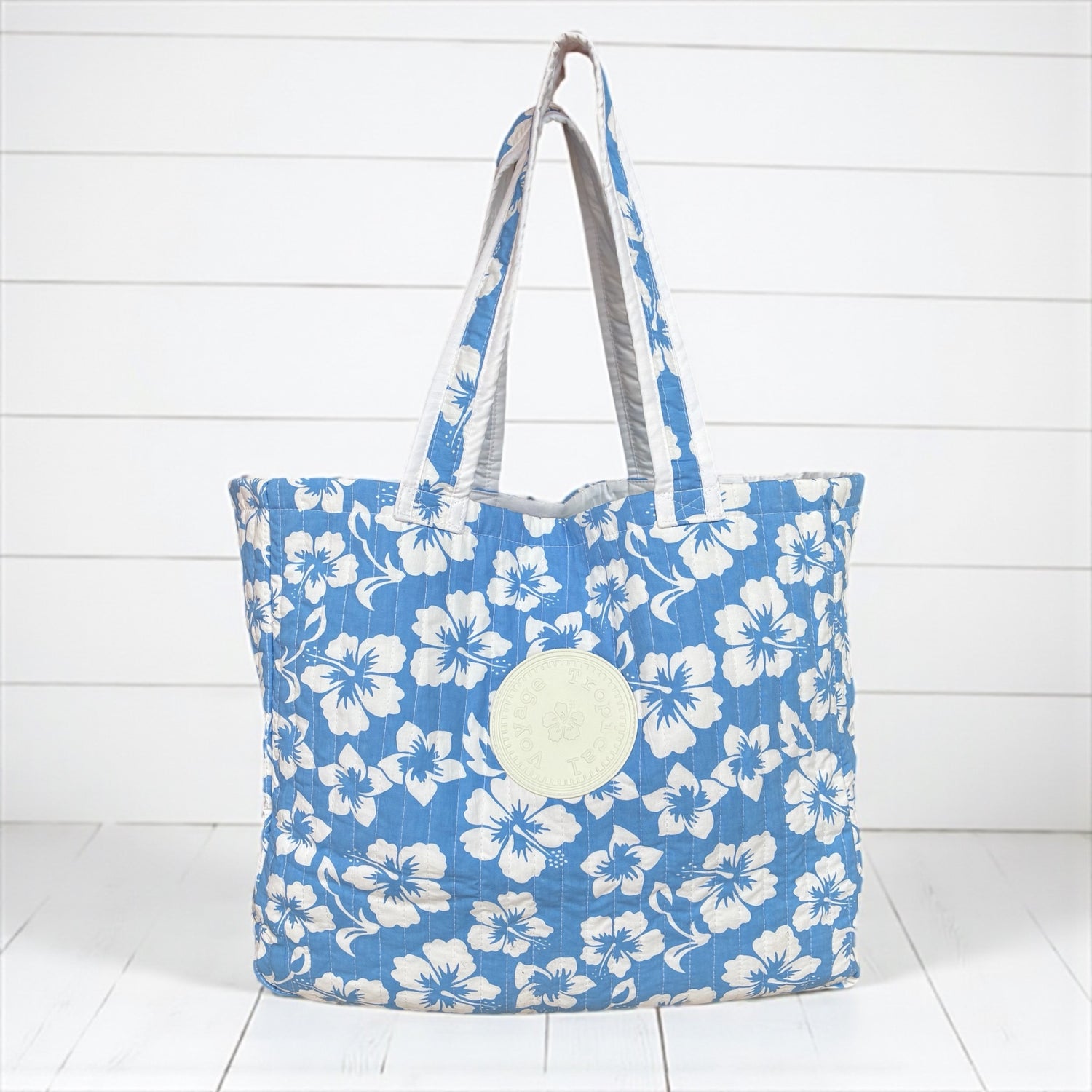 Sac Matelassé Voyage Tropical