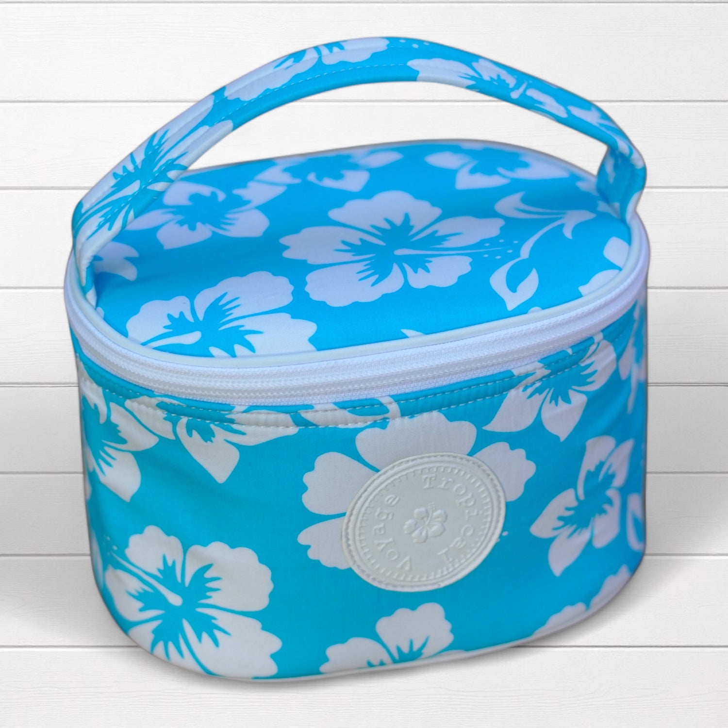 Trousse ronde hibiscus