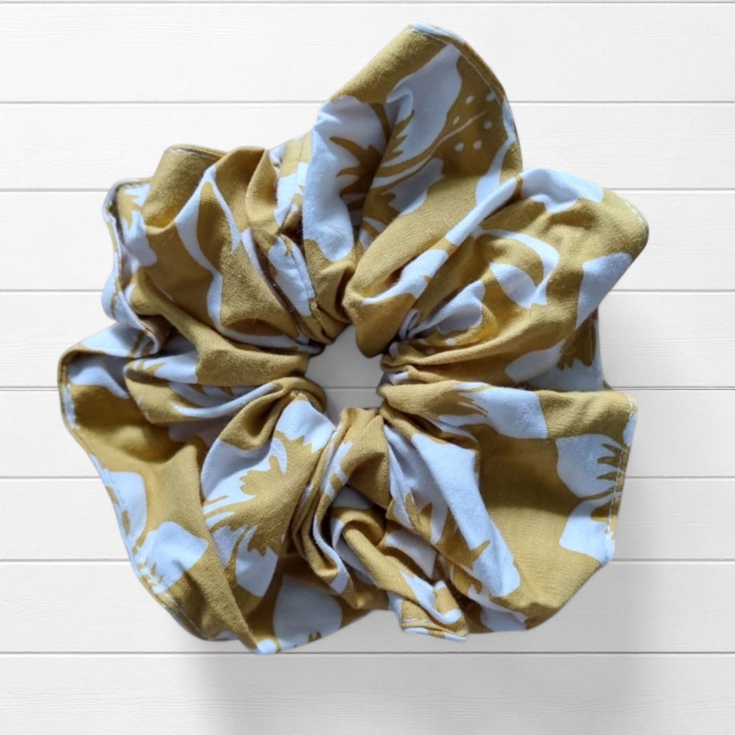 Chouchou imprimé hibiscus