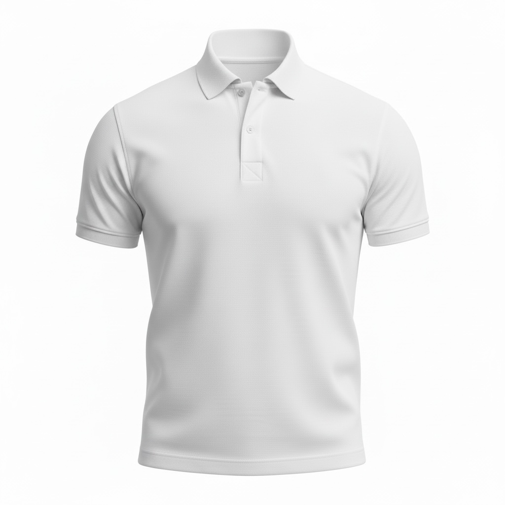 Men's Customizable Tropical Polo Shirt — Short Sleeve