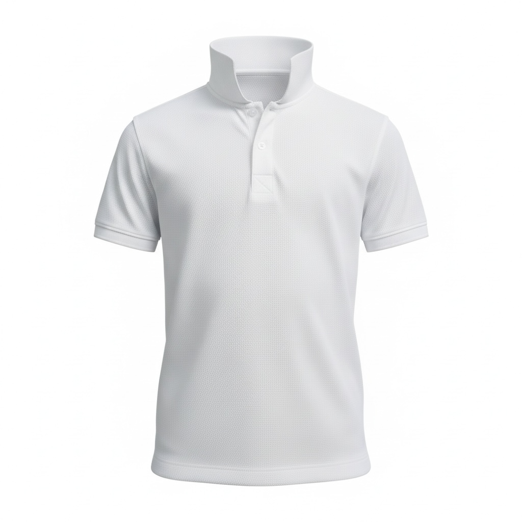 Boy's Customizable Tropical Polo Shirt — Short Sleeve