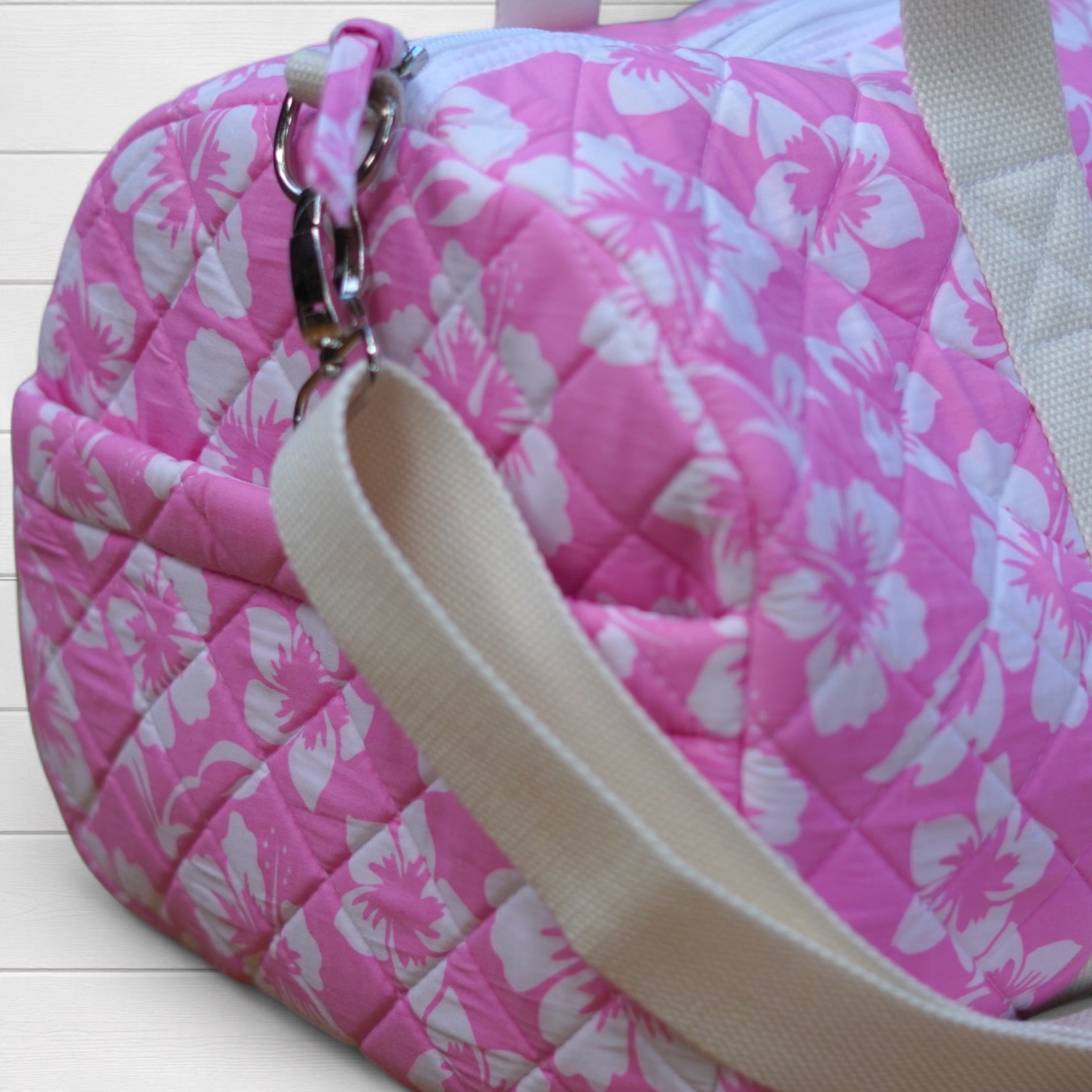 Photo du produit : Sac bowling matelassé imprimé matelassé