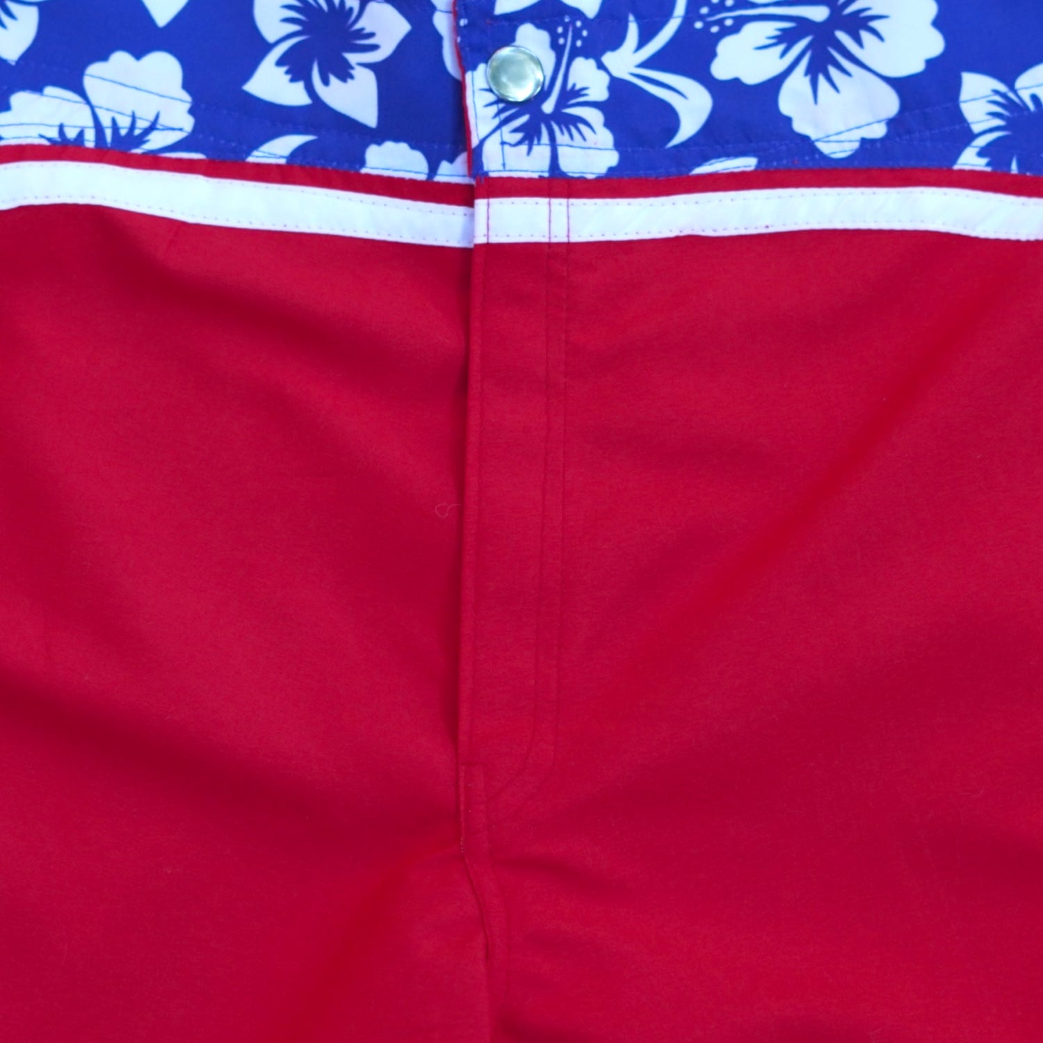 Short de bain homme imprimé hibiscus