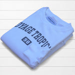 Photo du produit : Sweat-shirt voyage tropical 98 imprimé hibiscus femme