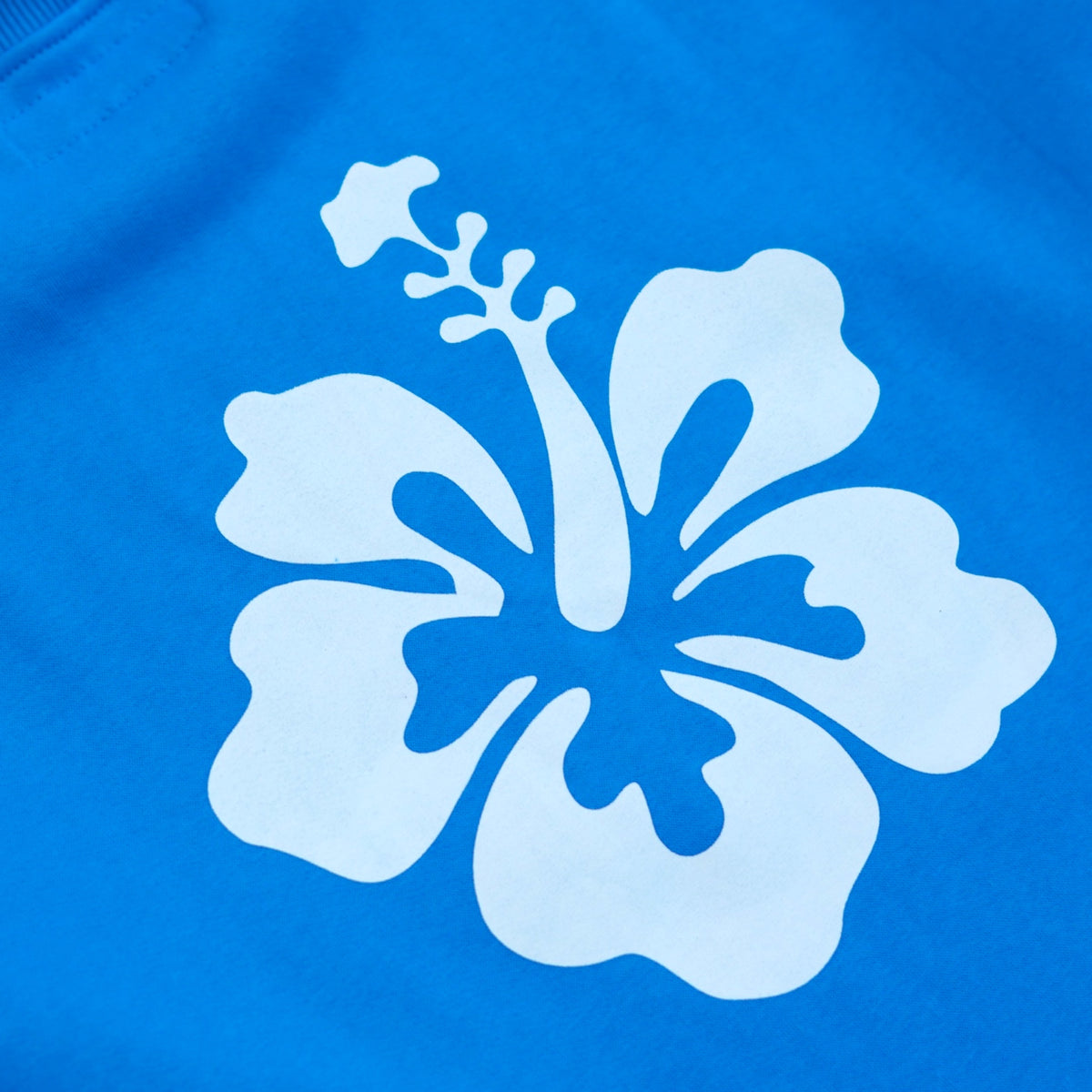 Photo du produit : Sweat-shirt voyage tropical 98 imprimé hibiscus femme