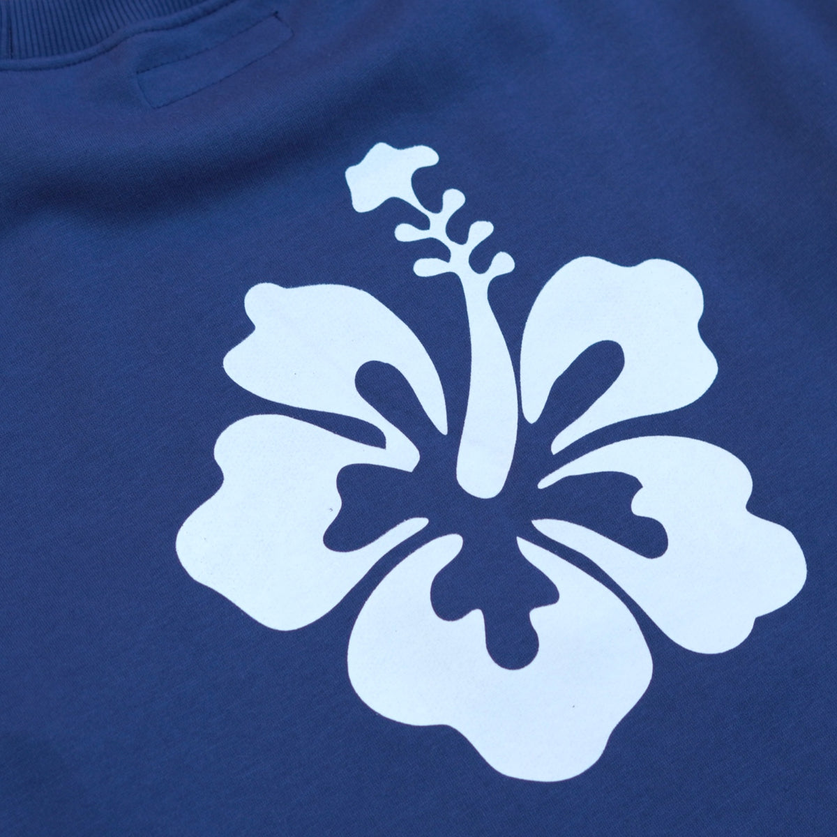 Photo du produit : Sweat-shirt voyage tropical 98 imprimé hibiscus femme