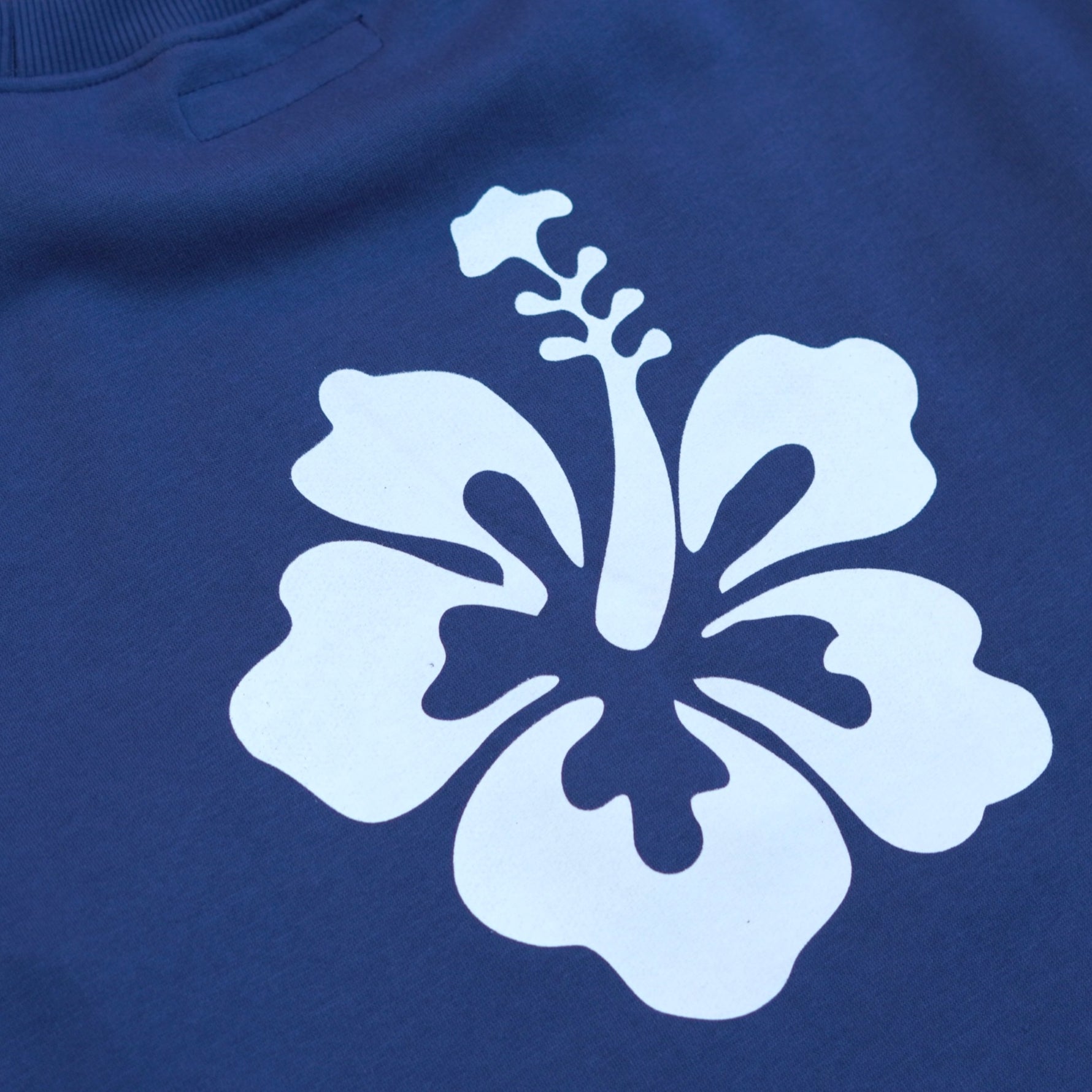 Photo du produit : Sweat-shirt voyage tropical 98 imprimé hibiscus femme