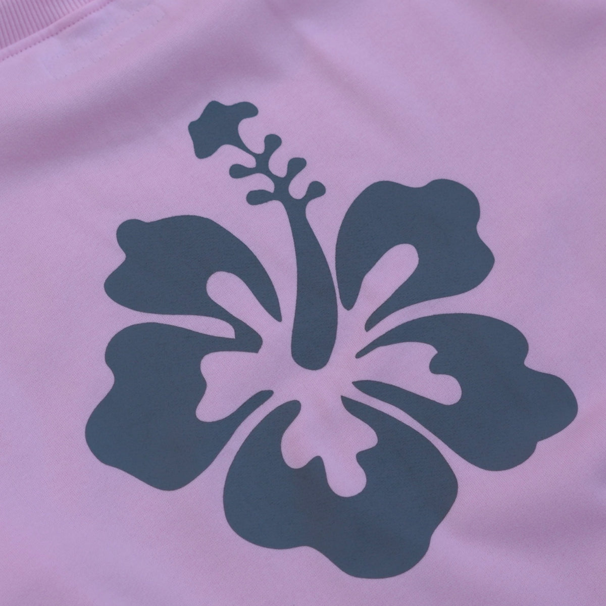 Photo du produit : Sweat-shirt voyage tropical 98 imprimé hibiscus femme