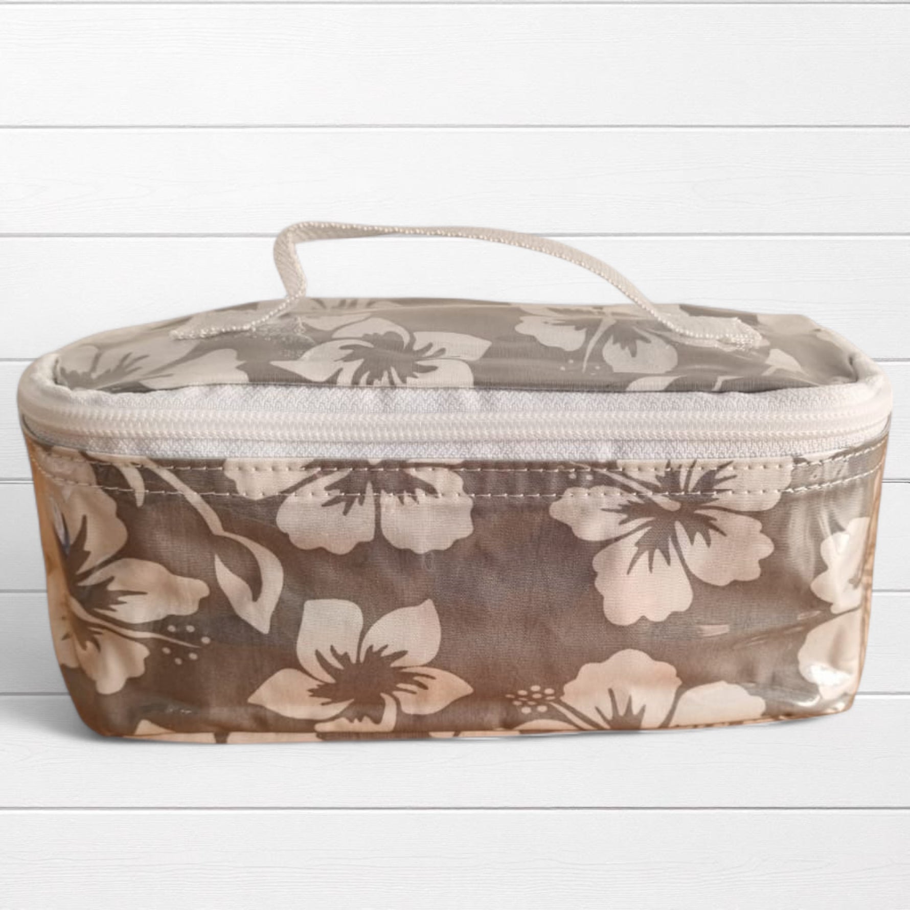 Photo du produit : Trousse hibiscus plastifié