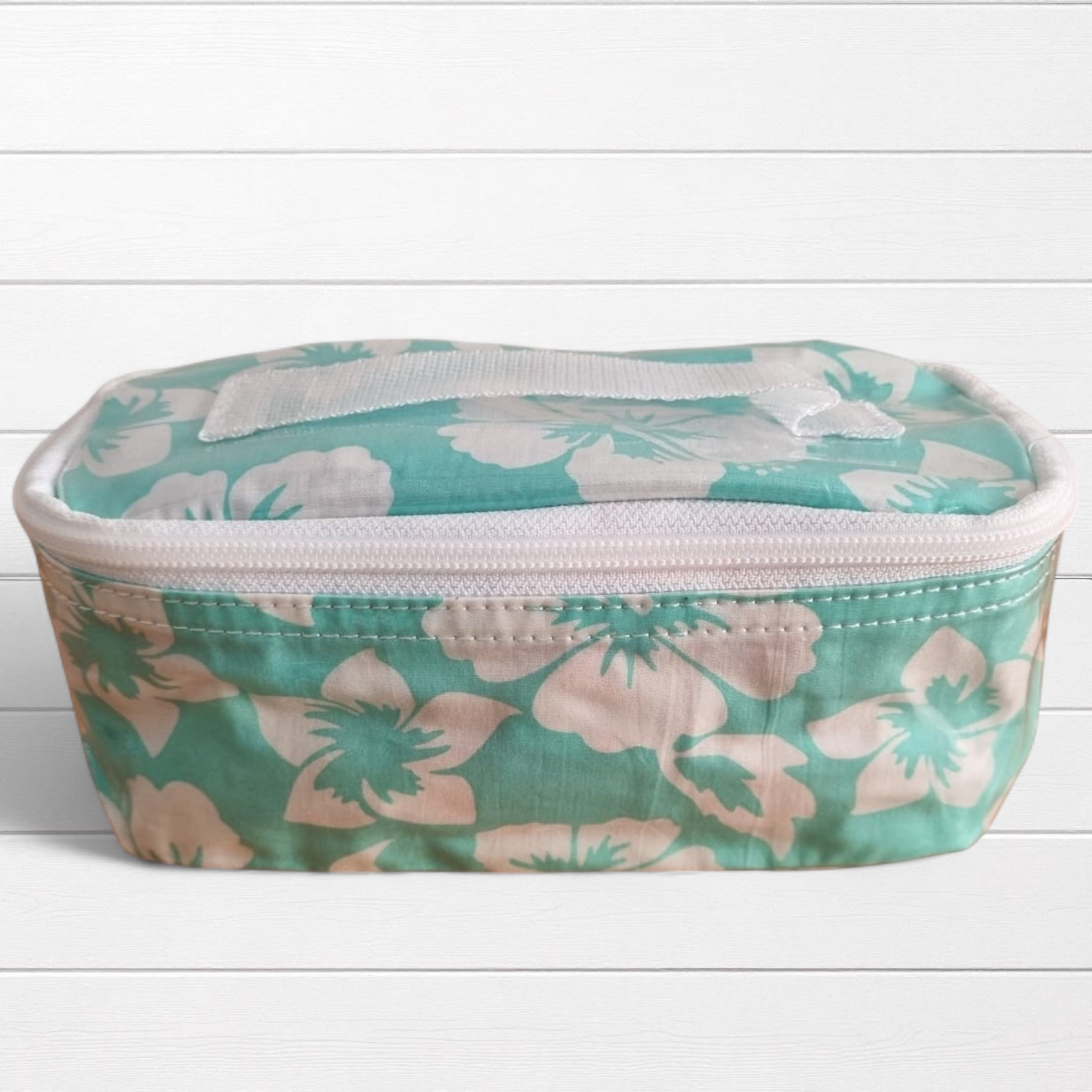 Photo du produit : Trousse hibiscus plastifié