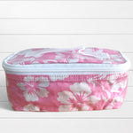 Photo du produit : Trousse hibiscus plastifié