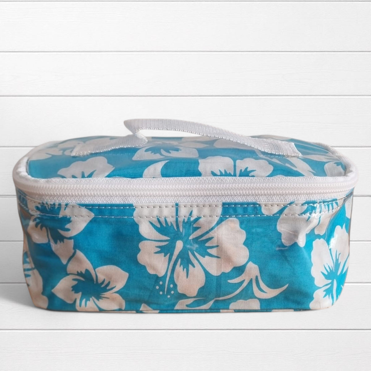 Photo du produit : Trousse hibiscus plastifié