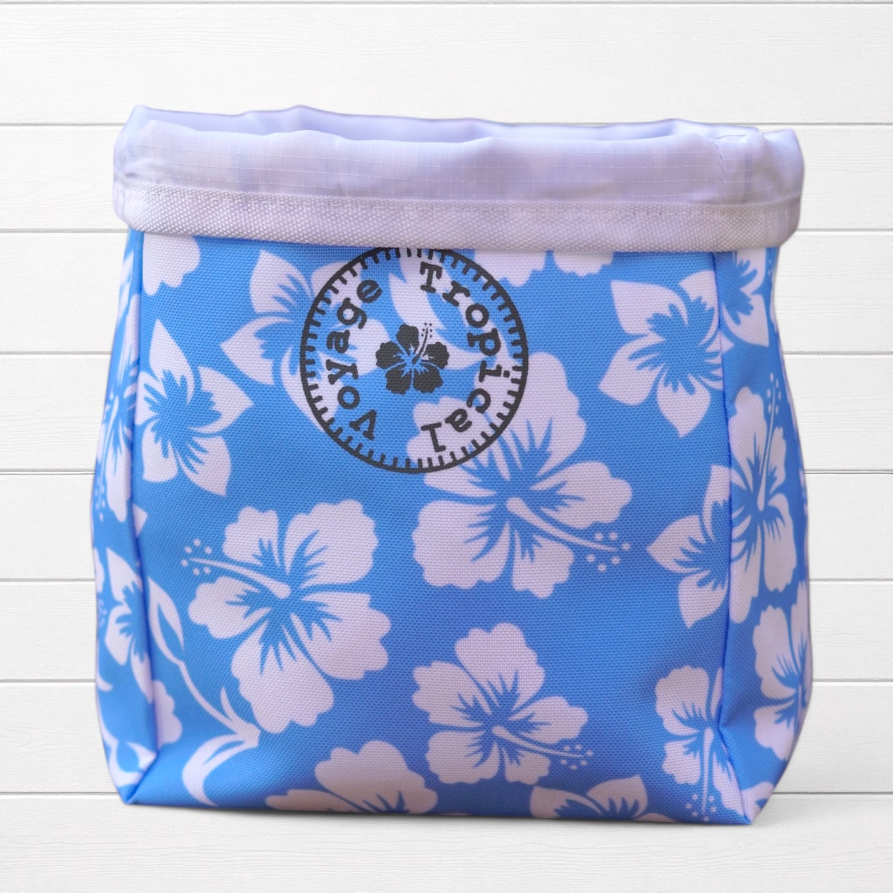 Photo du produit : Vide-poche imprimé hibiscus