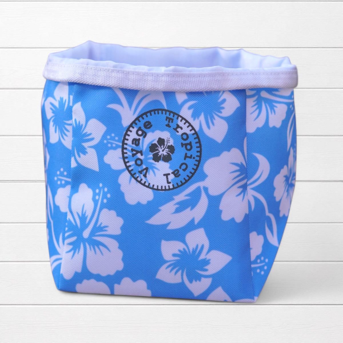 Photo du produit : Vide-poche imprimé hibiscus