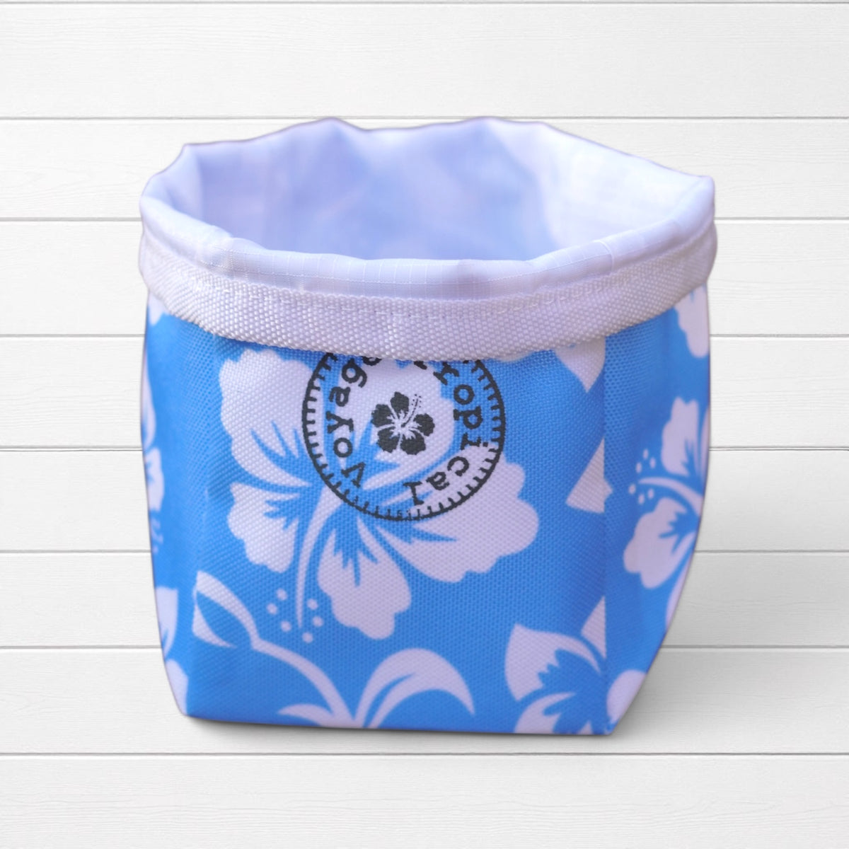 Photo du produit : Vide-poche imprimé hibiscus