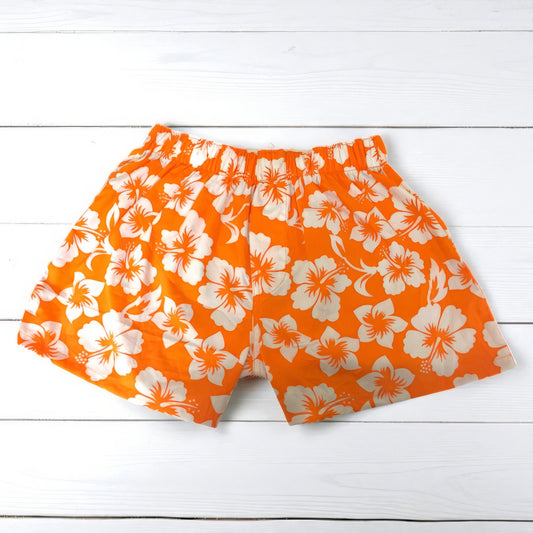 Short garçon imprimé hibiscus
