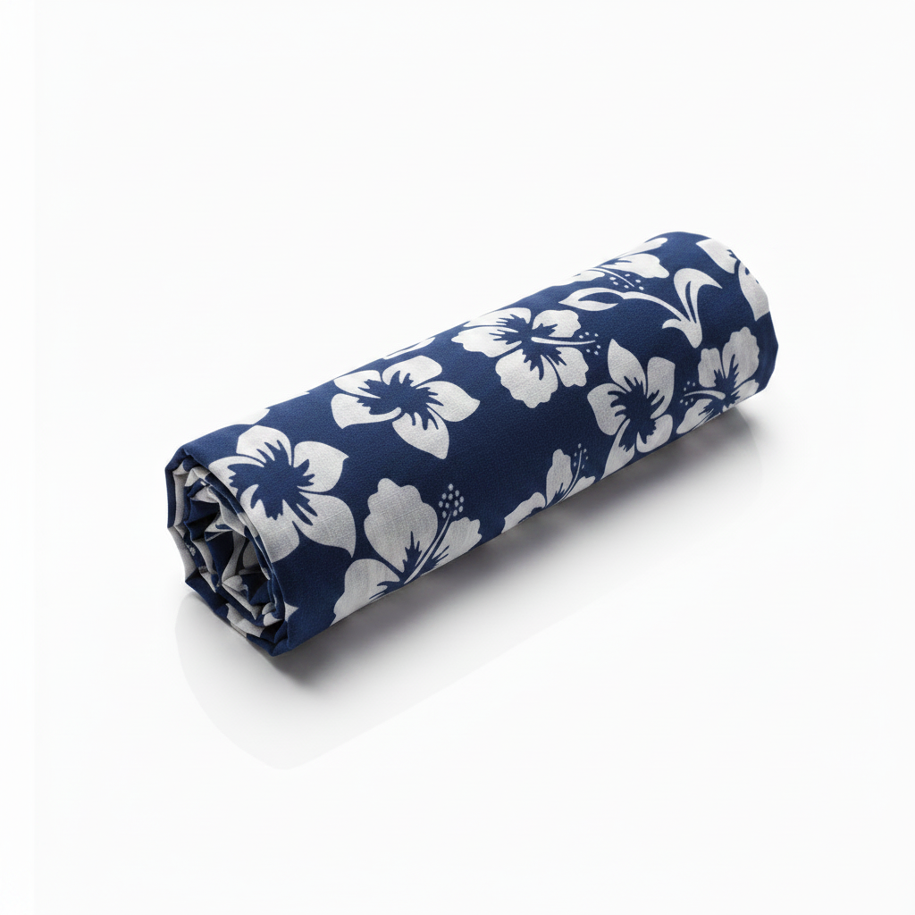 Hibiscus Print Cotton Voile Pareo