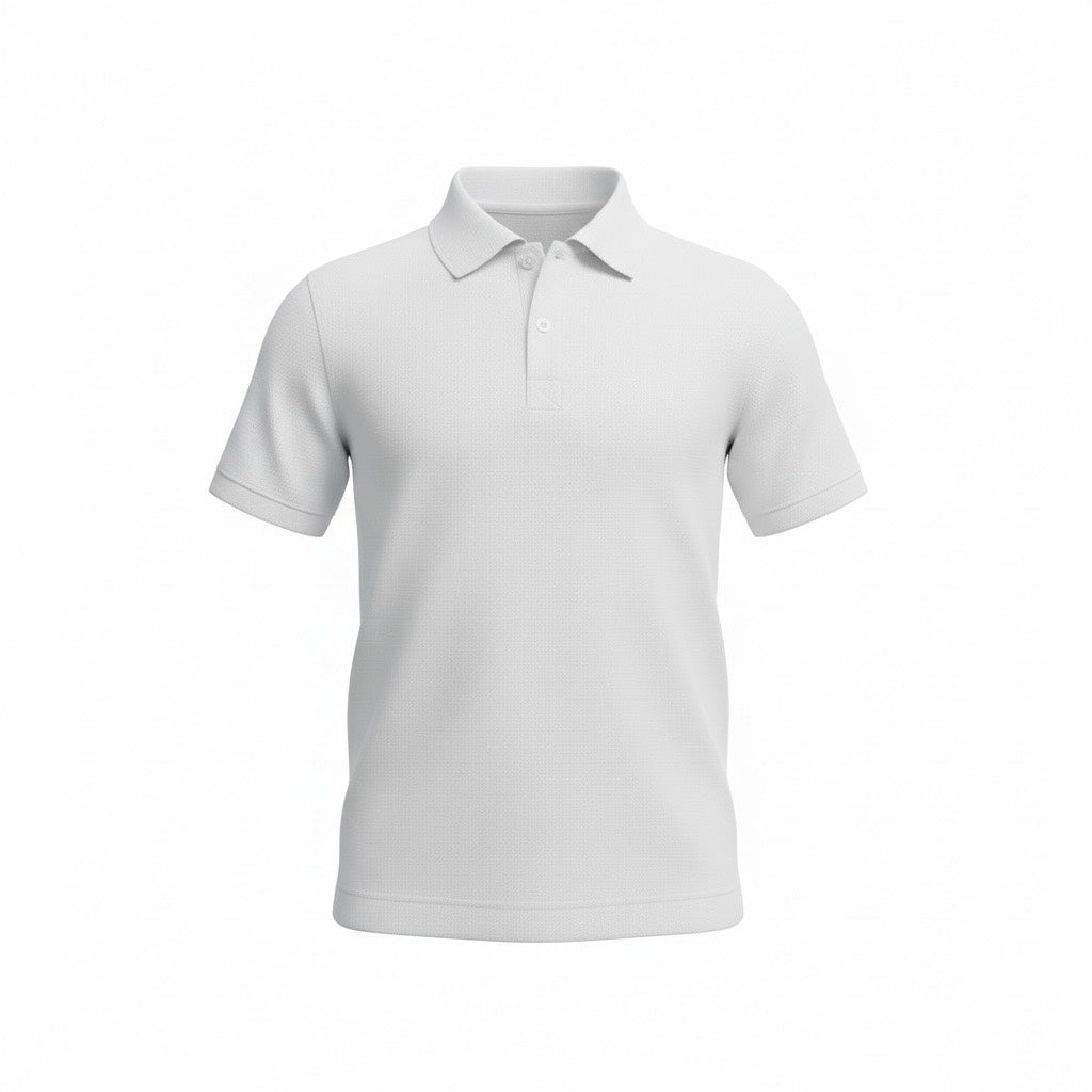 Boy's Customizable Tropical Polo Shirt — Short Sleeve