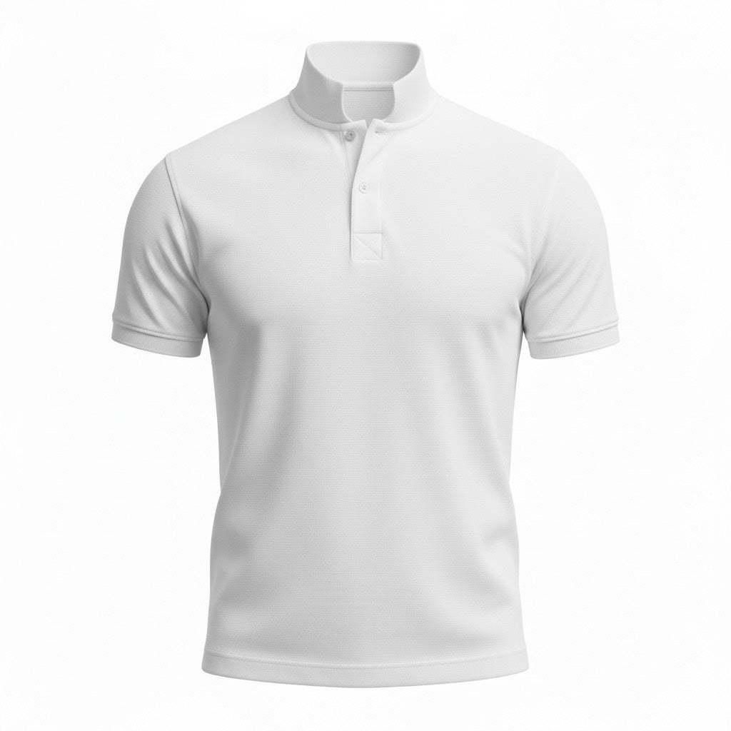 Men's Customizable Tropical Polo Shirt — Short Sleeve