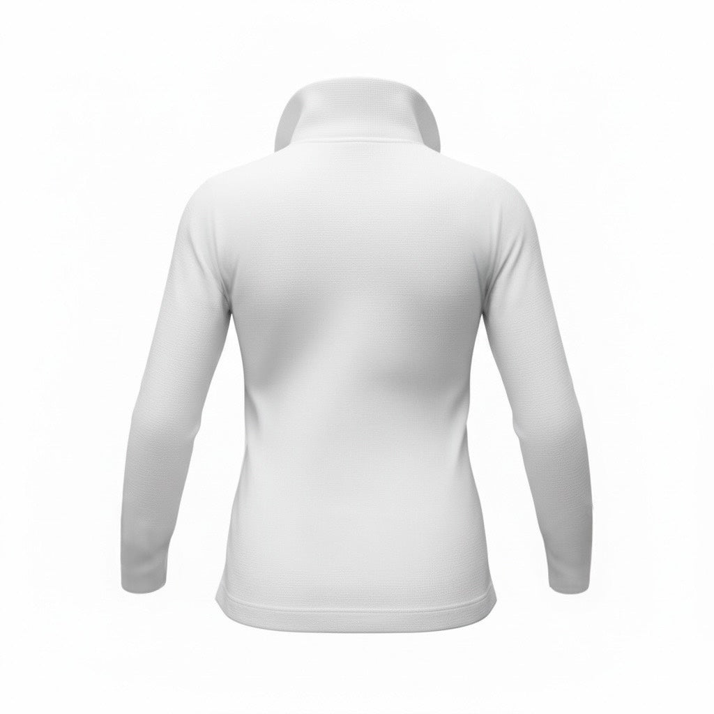 Women's Customizable Tropical Polo Shirt — Long Sleeve